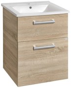 Aqualine Vega onderkast 51.5x43.6x72.6cm eiken