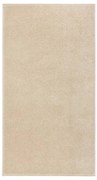 vidaXL Vloerkleed kortpolig 80x150 cm beige