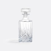 Whisky karaf in bewerkt glas, Ekos