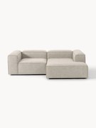 Modulaire hoekbank Lennon van linnenmix (2-zits)
