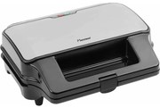 Bestron Contactgrill 3-in-1 900 W zwart roestvrij staal ASG90XXL