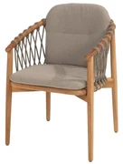 4 Seasons Outdoor Nora tuinstoel naturel teak SALE  Tuinstoel    beige weerbestendig