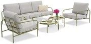 Imperia Garden Point metalen tuinmeubelen groen