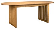 Dutchbone Barlet Oak Ovale Eettafel Uitschuifbaar Eiken