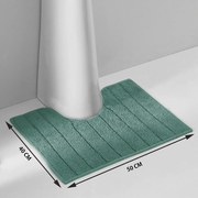 Badmat voor rond WC/lavabo 1300g/m2, Zavara