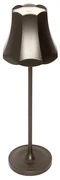 Buitenlamp met dimmer LED Retro tafellamp met dimmer donkerbrons oplaadbaar IP44 - Granny Retro IP44 Buitenverlichting Lamp