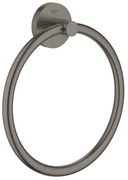 GROHE Essentials handdoekring Ø18cm brushed hard graphite 40365AL1