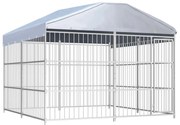 vidaXL Hondenkennel voor buiten met dak 300x300x200 cm