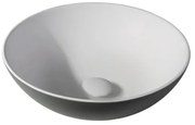 By Goof Waskom - opbouw - 38.5x13.8x38.5cm - Solid surface - Rond - Mat Grijs JBS6367