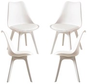 Set 4 Synk Suprym Stoelen