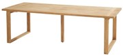 Spartan eettafel 240x100xH75 cm teak Taste 4SO