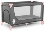 Kinderkraft JOY Reiswieg / Babywieg - 2 in 1 Reiswieg Roze