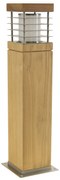 Pilar Teak Tuinlamp Tuinverlichting Bruin E27