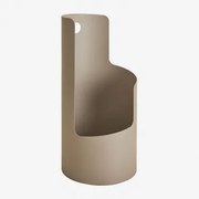 Paraplubak Van Roestvrij Staal Balandra Moka Bruin - Sklum