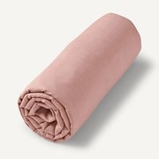 Hoeslaken in gewassen voilekatoen, Gypse