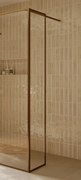 Riho Define glaspaneel 40x200cm koper mat