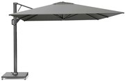 Zweefparasol  3.2x3.2m Grijs-antraciet Platinum Beaufort premium