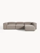 Modulaire bank Lennon (4-zits) met poef (links/rechts)