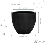 Pot Jesslyn Black