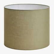 Arlina Stoffen Lampenkap Groen – Salie & Ø50 Cm - ↑40 Cm - Sklum