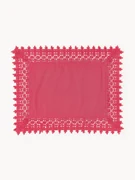 Placemats Flavia met kantrand, 2 stuks