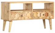 vidaXL Tv-meubel 90x30x50 cm massief mangohout