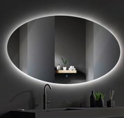 Sanigoods Roan ovale spiegel met LED-verlichting 150x95cm