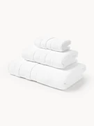 Handdoekenset Luxe met gestreepte rand, in verschillende setgroottes