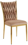 Krzeso Wiwen w kolorze zotego aksamitu
