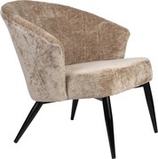 Dutchbone Georgia Fauteuil Beige Velvet