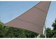 Perel Schaduwdoek Driehoek 3,6 x 3,6 x 3,6 m Taupe