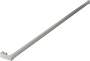 Mexen handdoekenhouder voor douchewand, geborsteld nikkel - 800-06-97