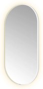 Hotbath &More Oval spiegel ovaal 60x120cm wit mat
