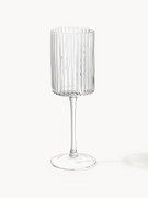 Mondgeblazen wijnglazen Aleo, 4-delig