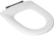 Villeroy & Boch O.novo closetzitting zonder deksel met doorlopende scharnieren wit 9m636101