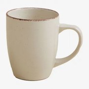 2-pack Koffiekopjes 34 Cl In Steengoed Ronilena Tapioca Beige - Bruin - Sklum