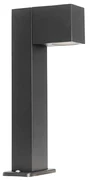 Industriële staande buitenlamp zwart 35 cm IP44 - Baleno Modern, Landelijk / Rustiek, Industriele / Industrie / Industrial GU10 IP44 Buitenverlichting