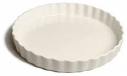 Taart-/ quichevorm, porselein,Ø 22 cm