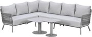 Garden Impressions Maud loungeset 6-delig - taupe
