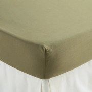 Hoeslaken, effen, gewassen katoen, hoogte 30 cm, KUMCO