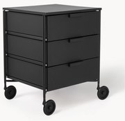 Mobiele verrijdbare container met 3 lades