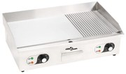 vidaXL Bakplaat elektrisch 4400 W 71x43x24 cm roestvrij staal