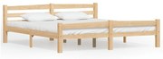 vidaXL Bedframe massief grenenhout 180x200 cm