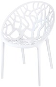 Siesta Crystal stapelbare tuinstoel - Wit