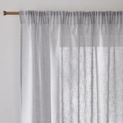 Gordijn met aangerimpelde bies en golf, Nyong