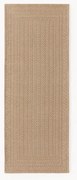 Handgeweven in- & outdoor loper Anil met geometrisch patroon