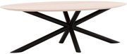 Goossens Excellent Eettafel Gs-1302, Ovaal 240 x 130 cm