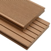 vidaXL Terrasplanken met accessoires 10 m² 2,2 m massief HKC teak