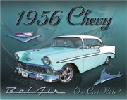 Metalen bord CHEVY 1956 - bel air