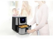 Princess Airfryer digitaal Deluxe XXL 1700 W 5,5 L zwart zilverkleurig